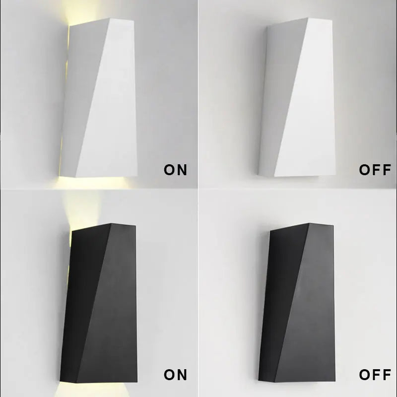 Dual-Head Geometry Wall Lamp 10W