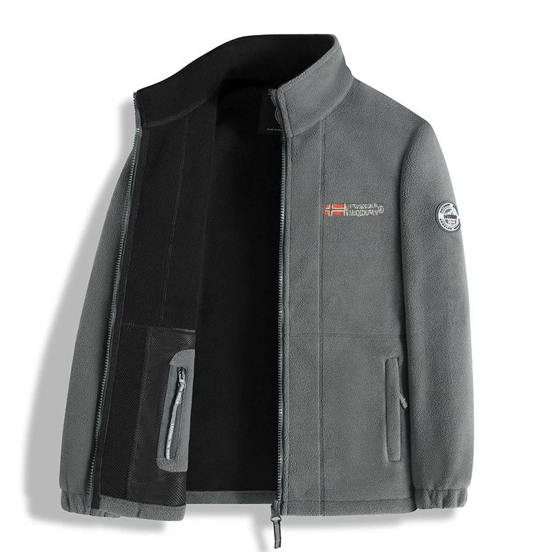 Men's  Thick Polar Fleece Jacket