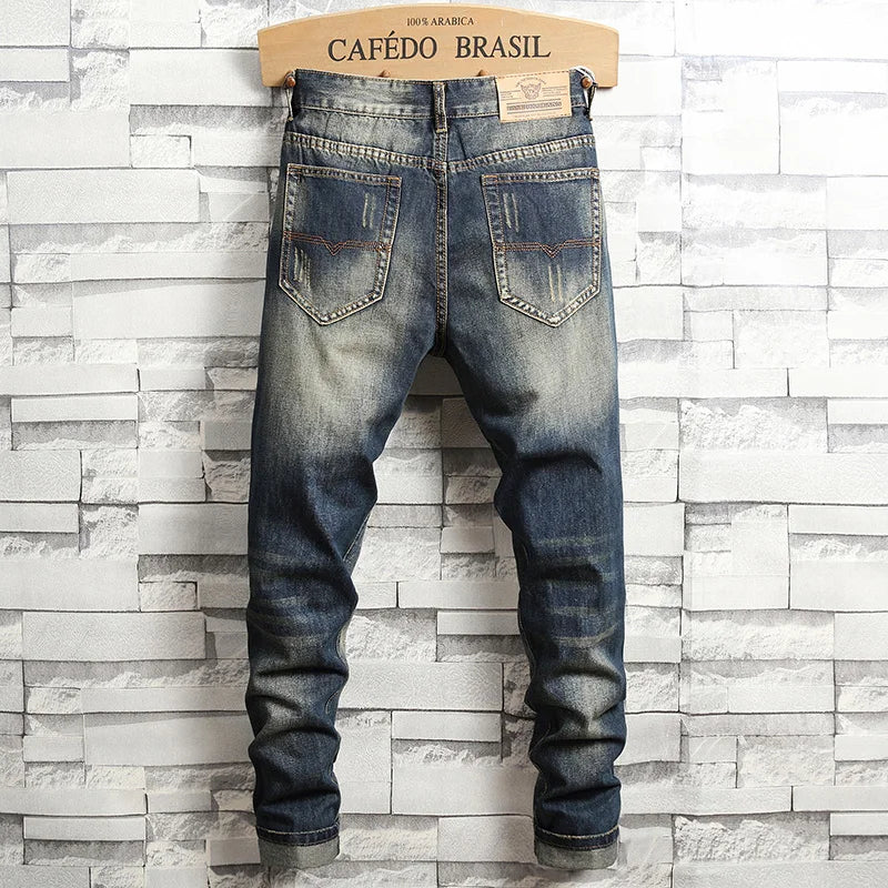 Vintage Men's Ripped Jeans