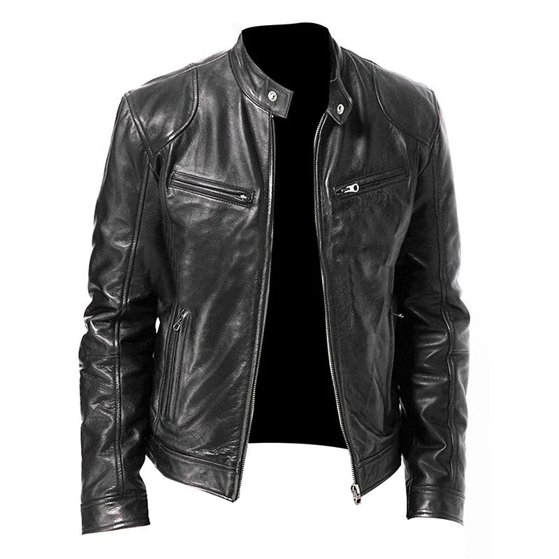 Man's Motorcycle Leather Jacket