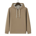 Men's Four button hoodie