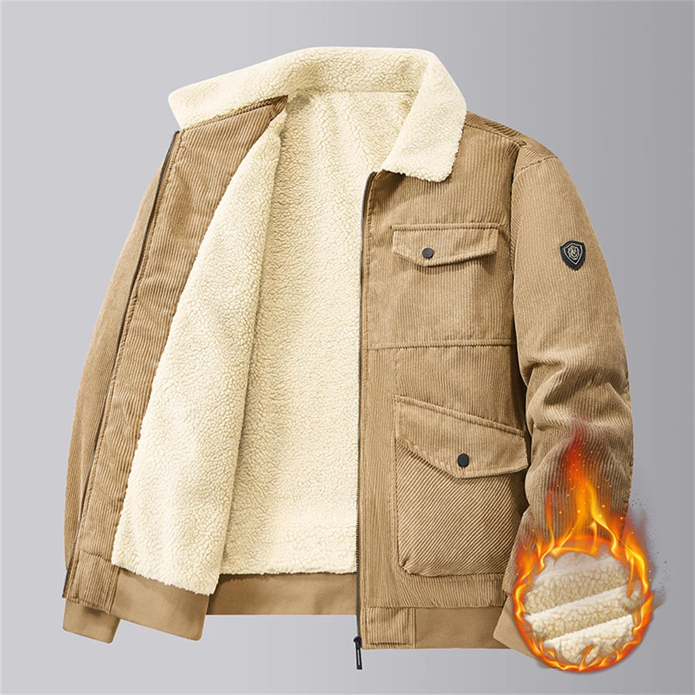 Men's Military-Style Jacket