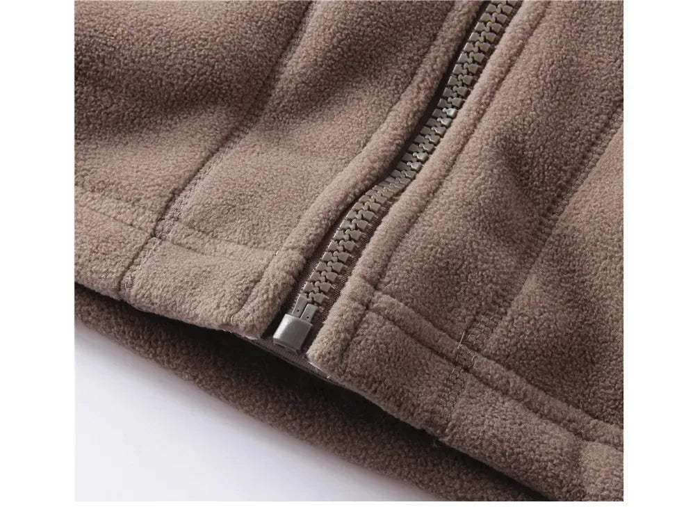 New Men's  Fleece Casual Jacket