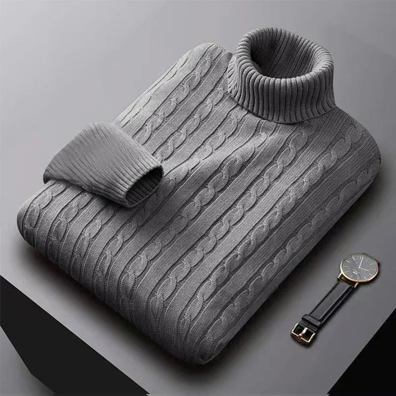 Men's Turtleneck Sweat Shirt