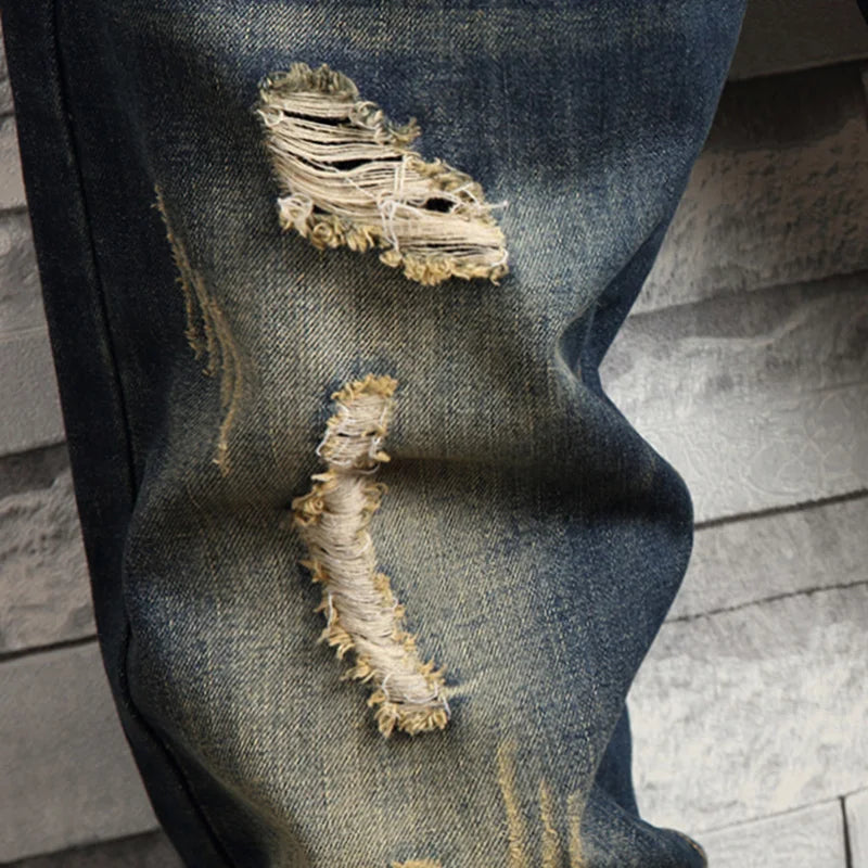 Vintage Men's Ripped Jeans