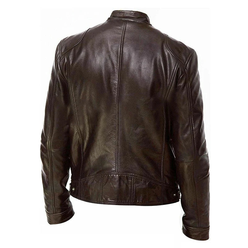 Man's Motorcycle Leather Jacket