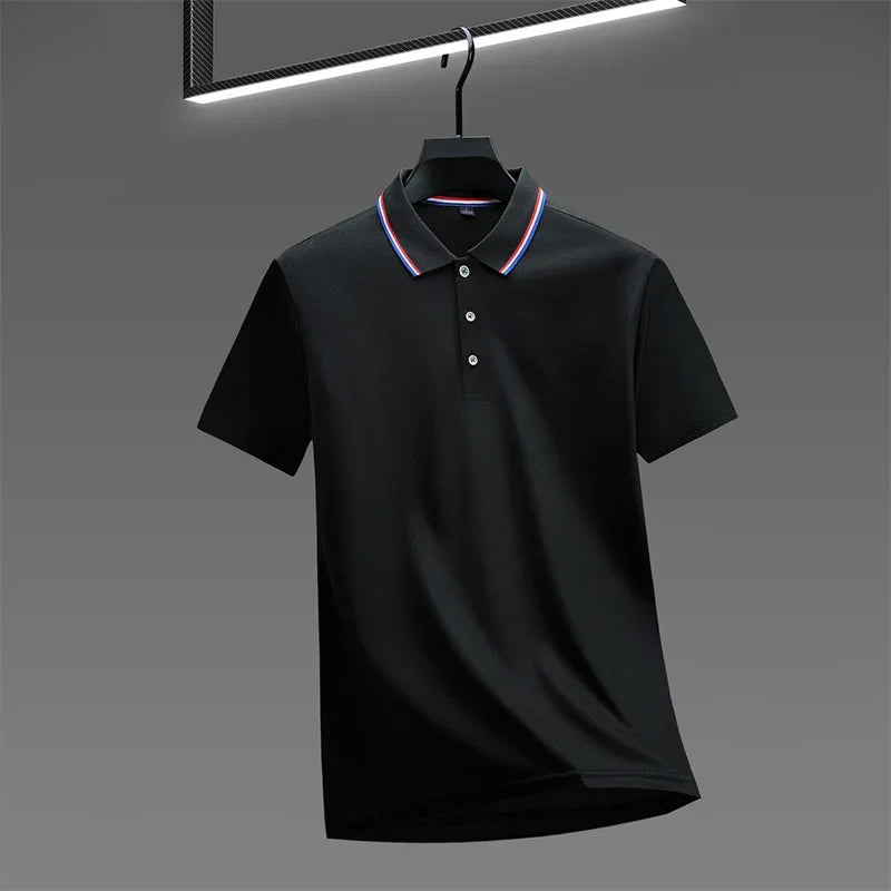 Men's Casual Short Sleeved Polo Shirt