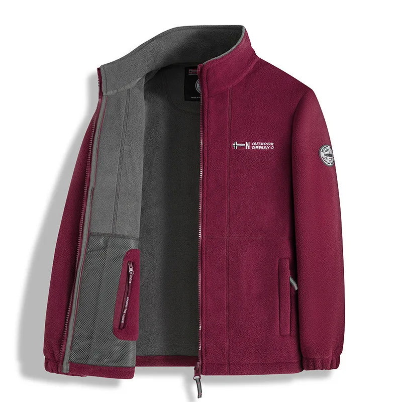 Men's  Thick Polar Fleece Jacket