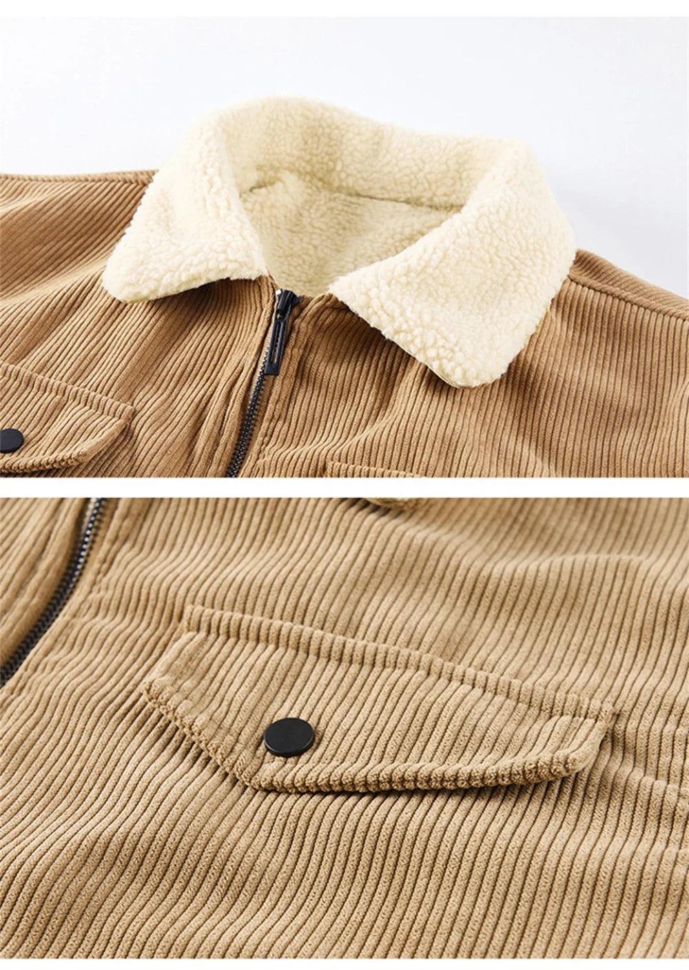 Men's Military-Style Jacket