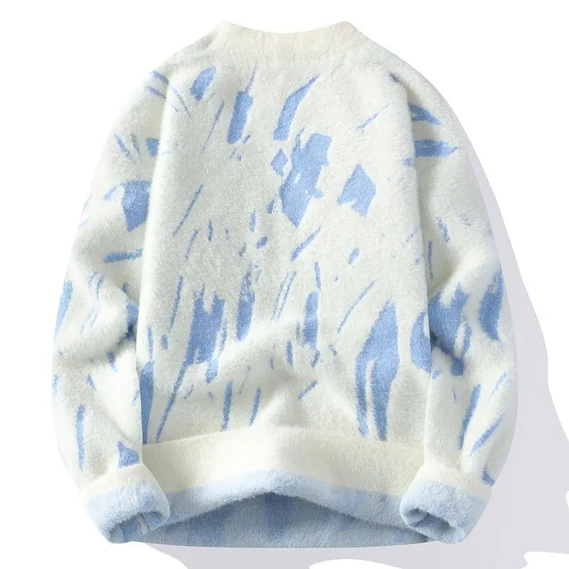 Men's Round Neck Soft Knitted Sweaters