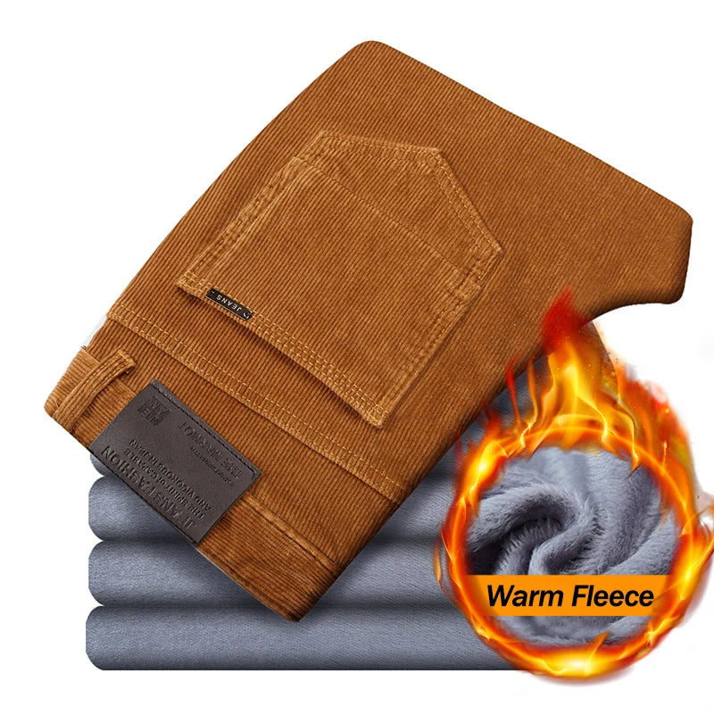 Corduroy Fleece  jeans