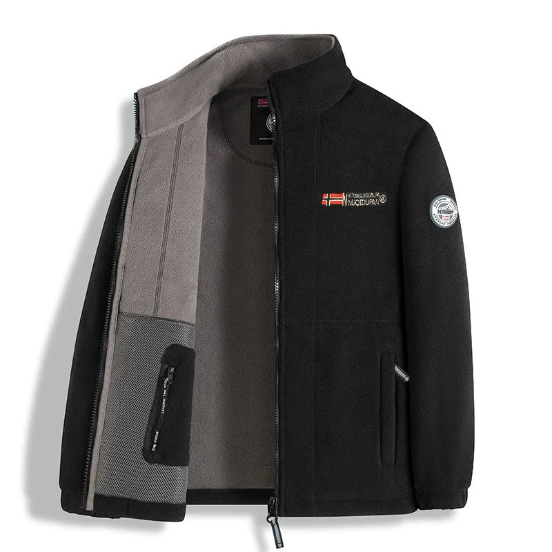 Men's  Thick Polar Fleece Jacket
