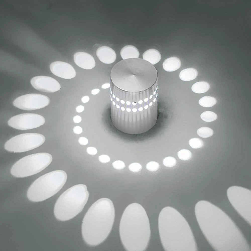 LED Spiral  Wall Light
