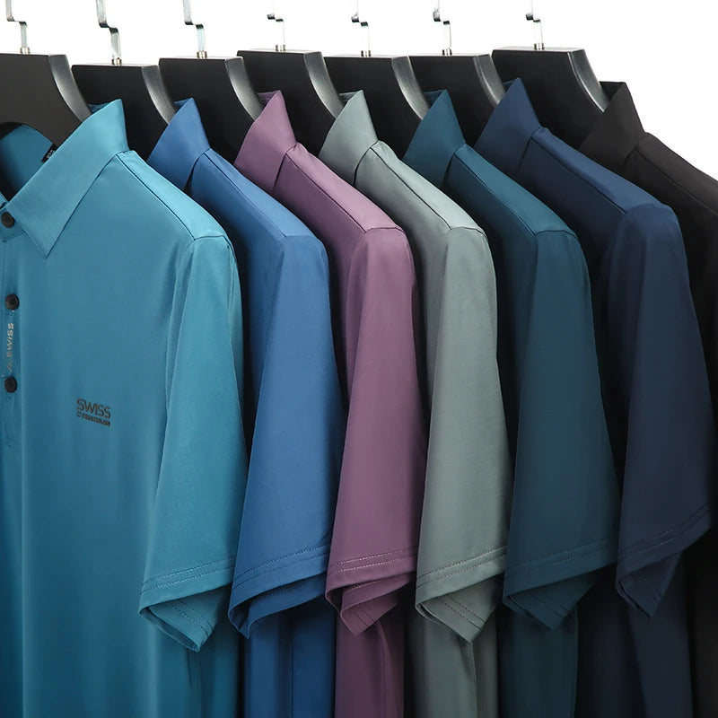 Swiss Men's Short Sleeved POLO Shirt