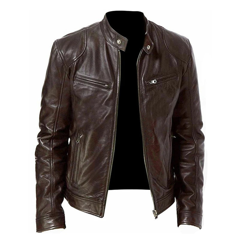 Man's Motorcycle Leather Jacket