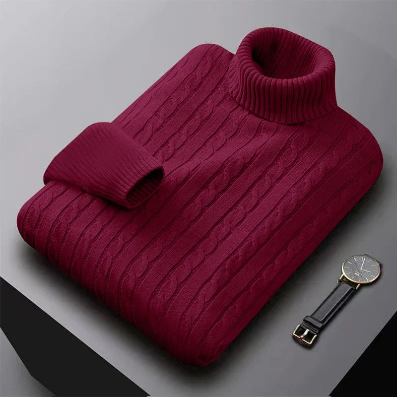 Men's Turtleneck Sweat Shirt