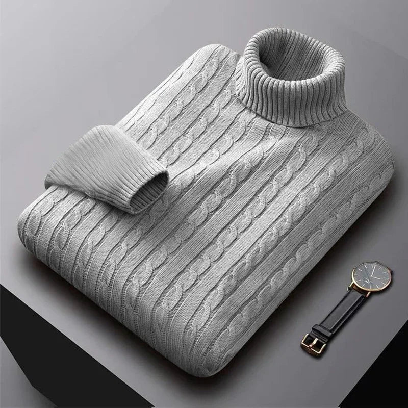 Men's Turtleneck Sweat Shirt