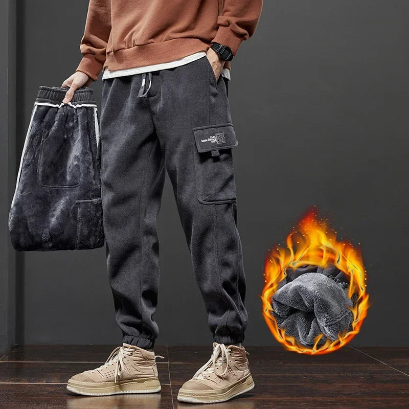 Corduroy Cargo Joggers
