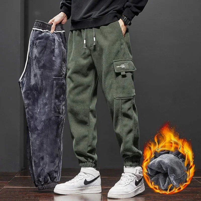 Corduroy Cargo Joggers