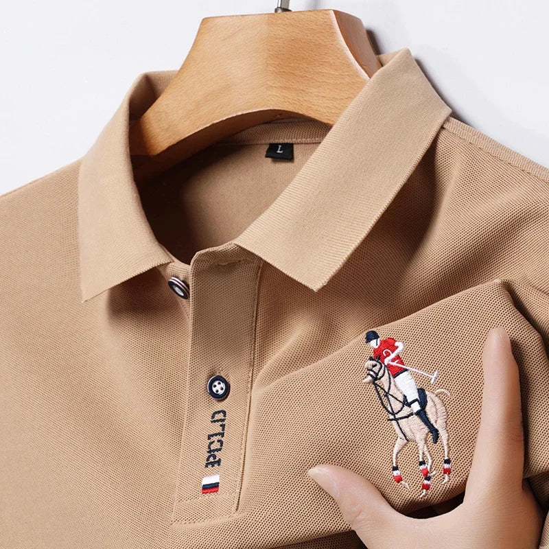 Men's Embroidered  POLO Shirt