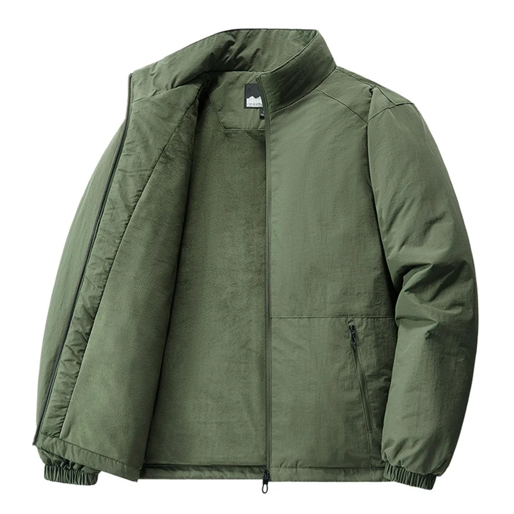 American Vintage Fleece-Lined Jacket