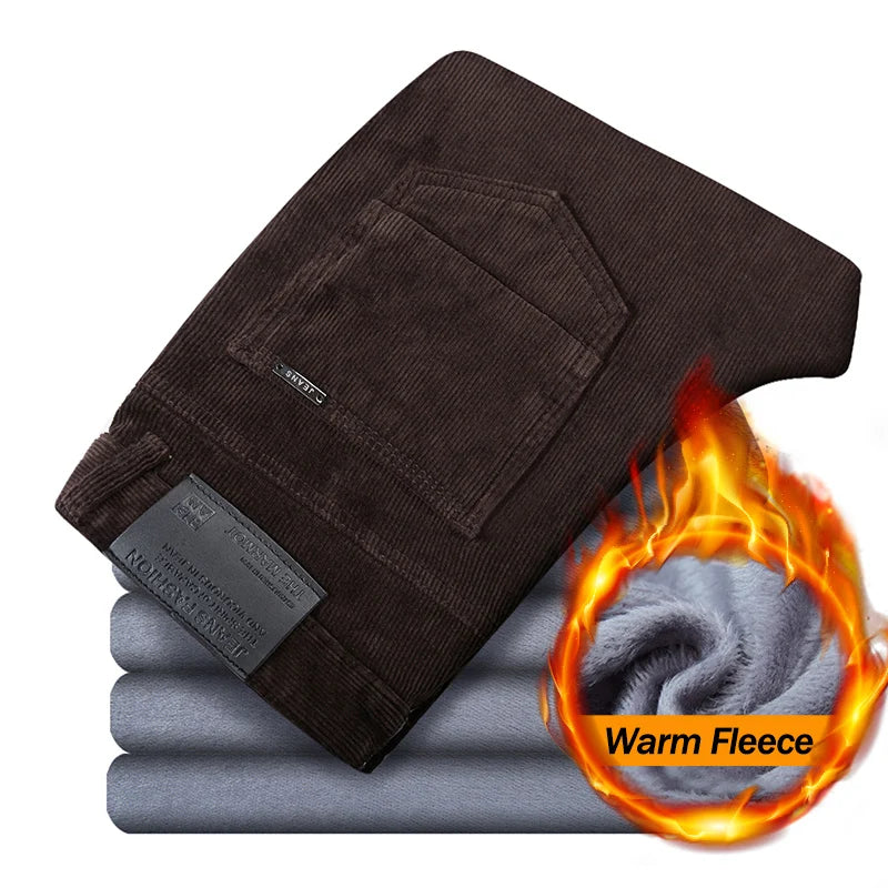 Corduroy Fleece  jeans