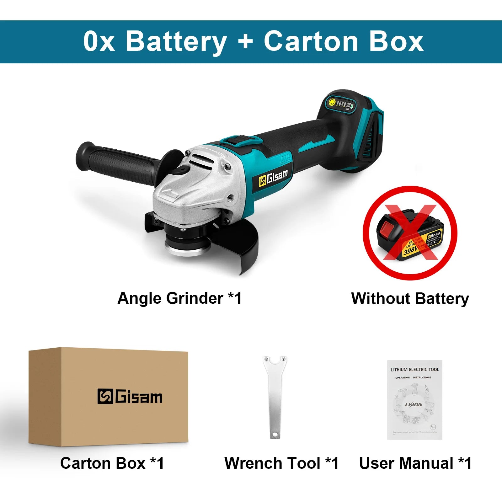 Gisam 125mm M14 Grinder Power Tools