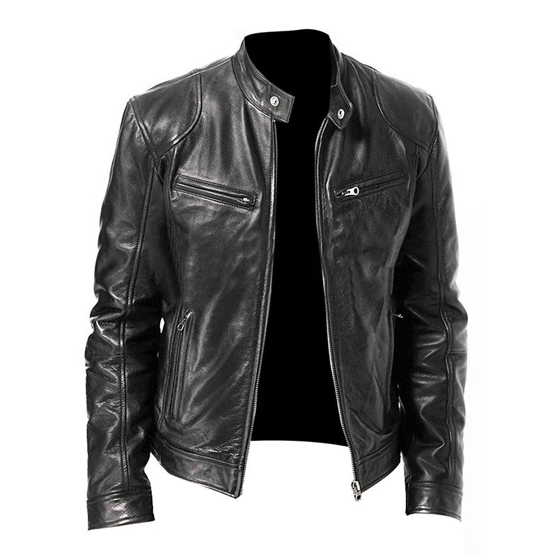 Man's Motorcycle Leather Jacket