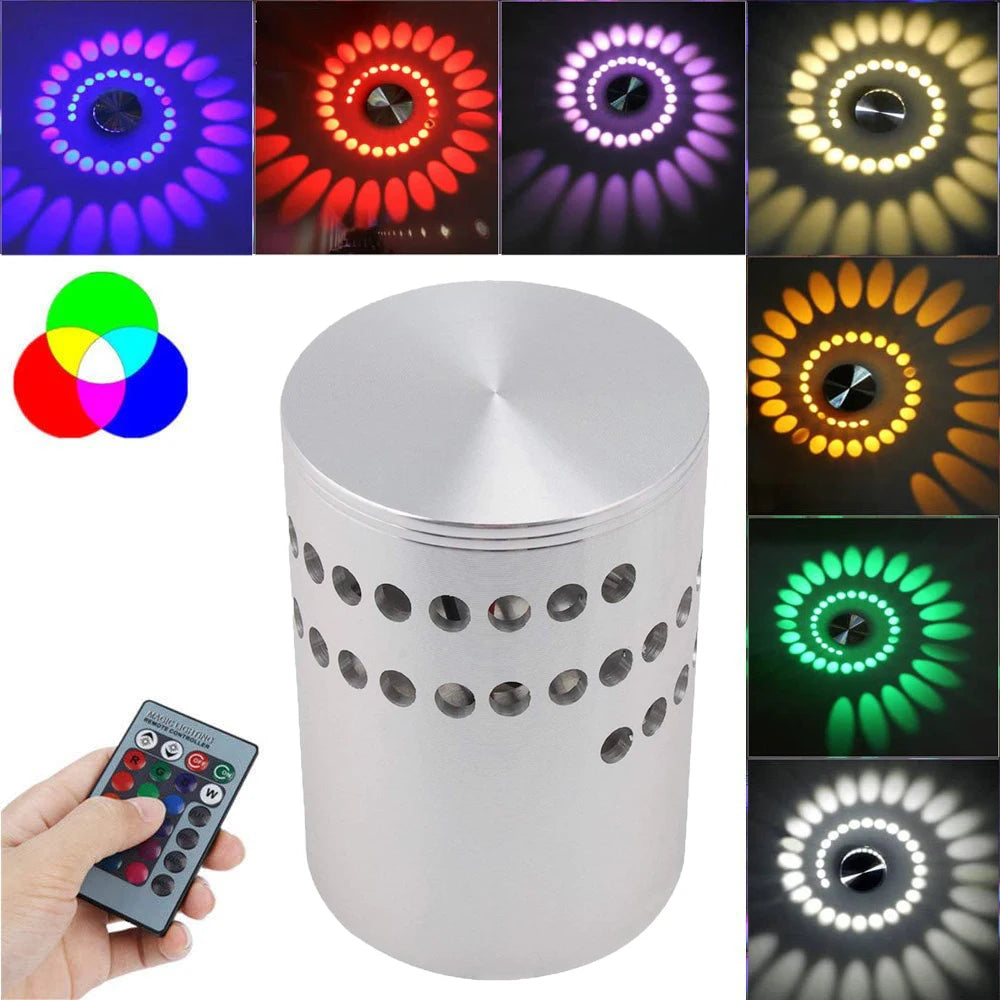 LED Spiral  Wall Light