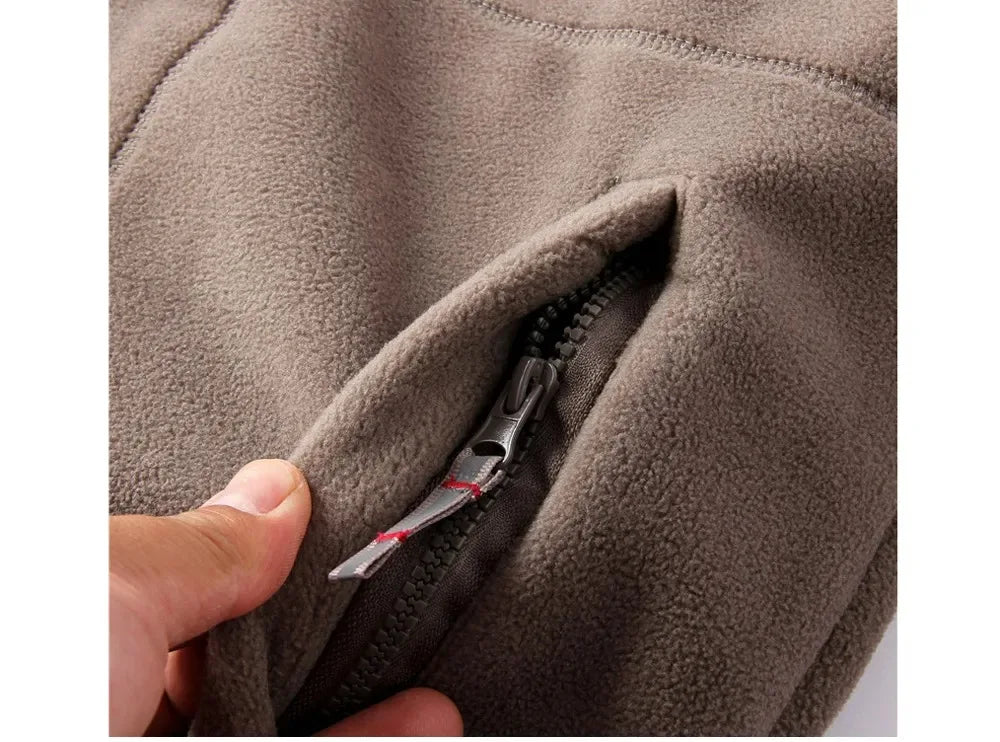 New Men's  Fleece Casual Jacket