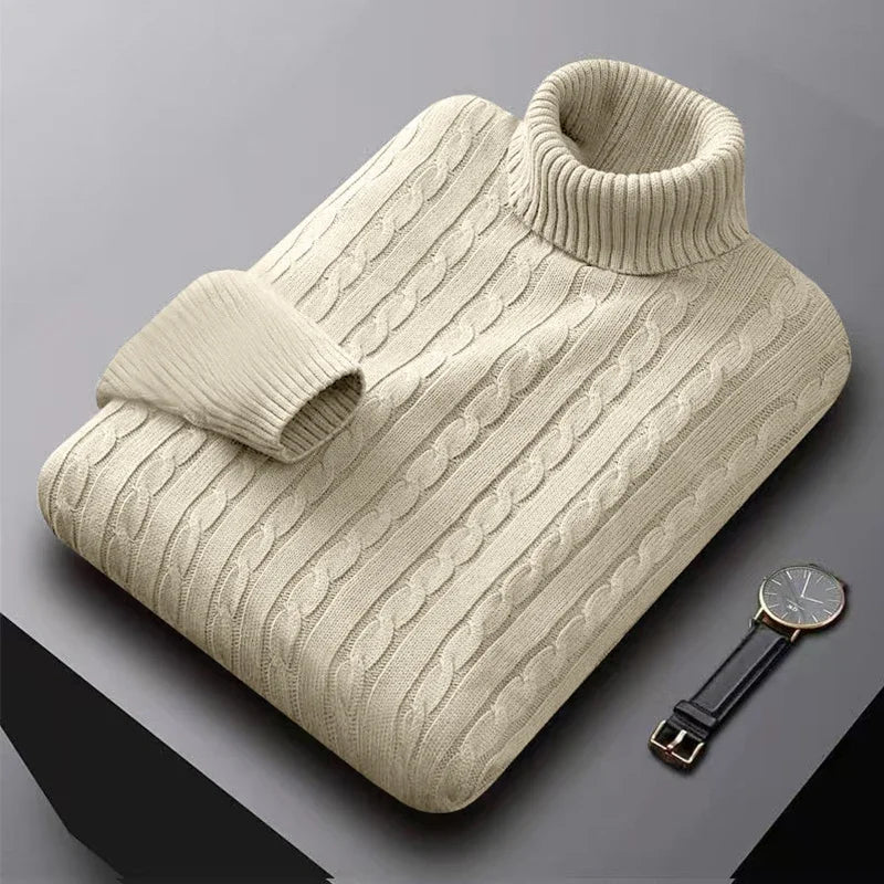 Men's Turtleneck Sweat Shirt