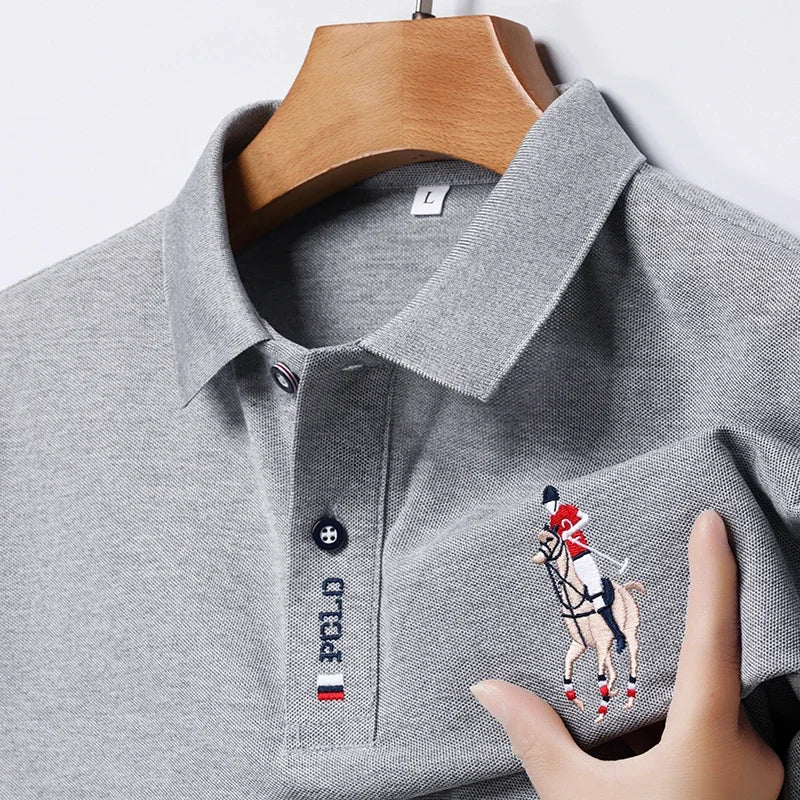 Men's Embroidered  POLO Shirt