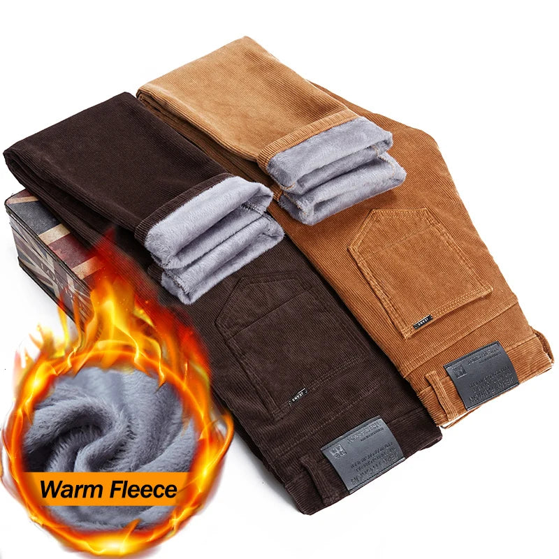 Corduroy Fleece  jeans