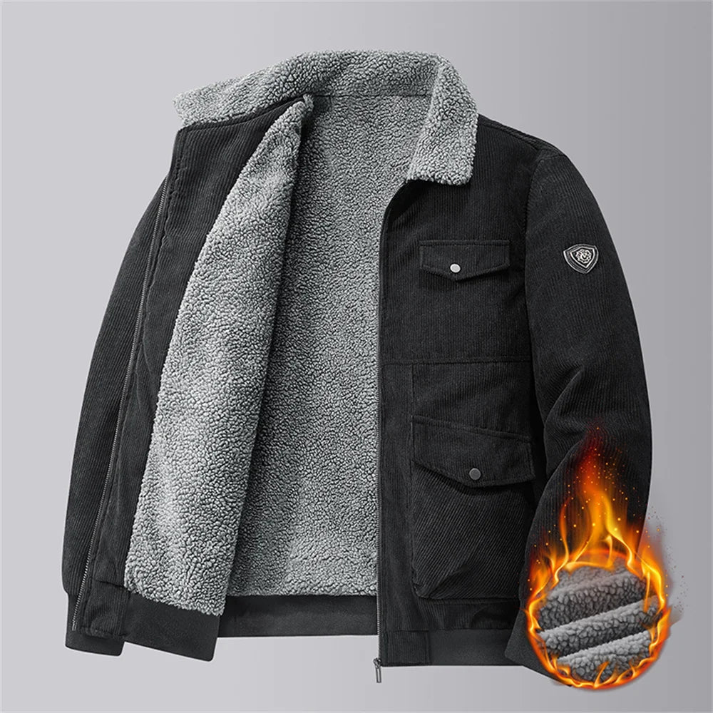 Men's Military-Style Jacket