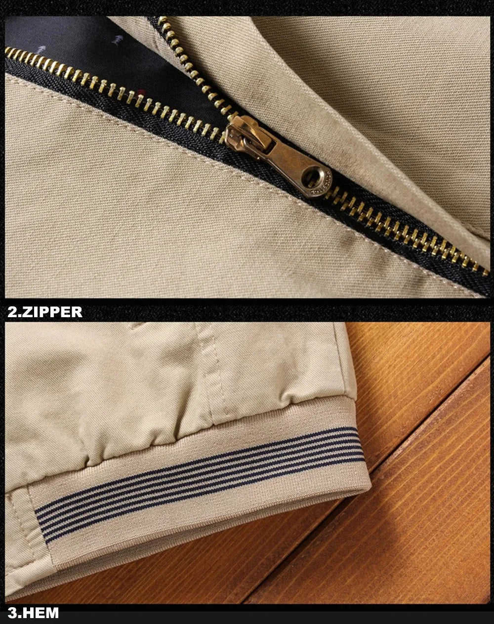 Men's Fashion Aviator Jacket