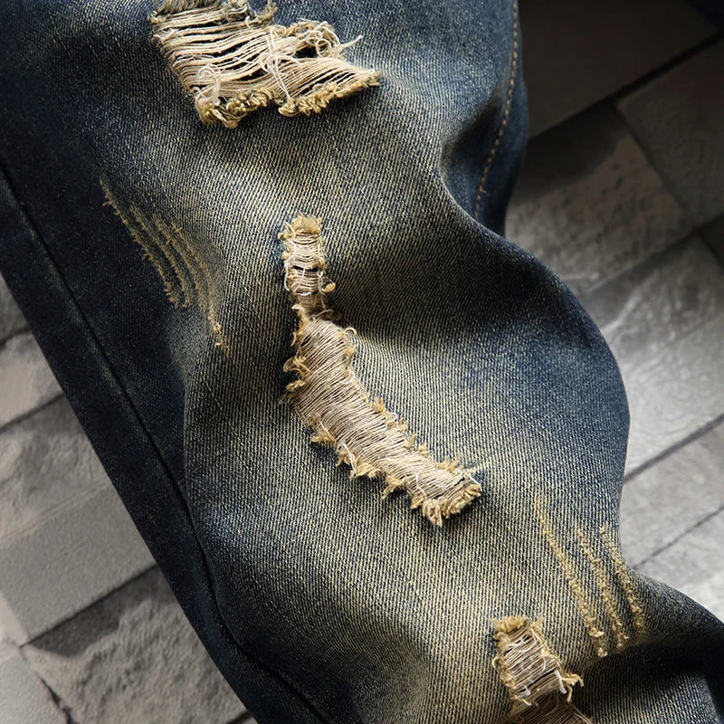 Vintage Men's Ripped Jeans